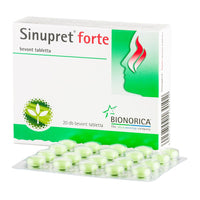 Sinupret Forte bevont tabletta 20 db - Kép