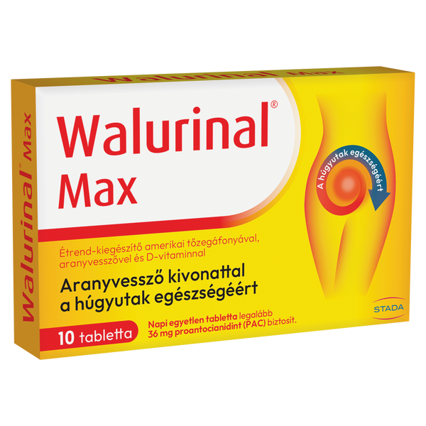 Walurinal Max aranyvesszővel tabletta 10 db - Kép 1