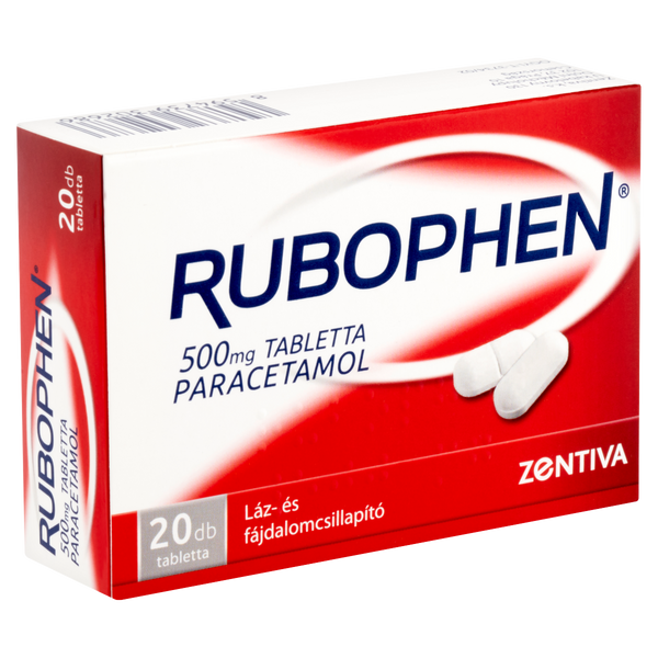 Rubophen 500 mg tabletta 20 db - Kép 1