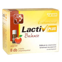 Lactiv Plus Balance élőflórát tartalmazó étrend kiegészítő szuszpenzió 8x7ml - Kép