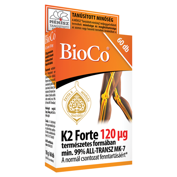 BioCo K2 Forte 120 µg tabletta 60 db - Kép 5