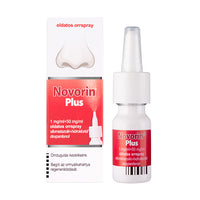 Novorin Plus 1mg/ml+ 50mg/ml oldatos orrspray 10ml - Kép
