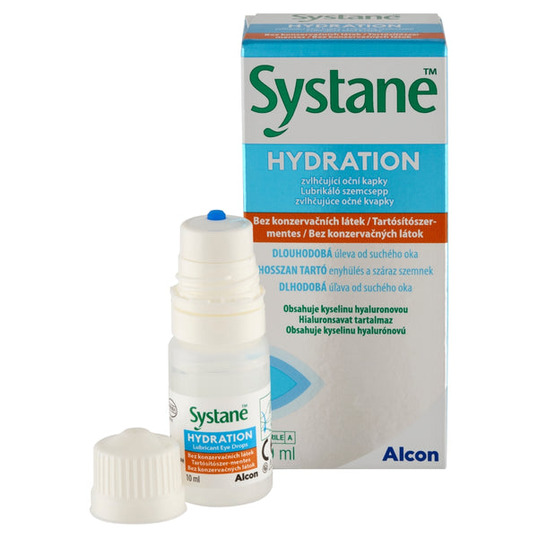 Systane Hydration tartósítószer mentes lubrikáló szemcsepp 10ml - Kép 2