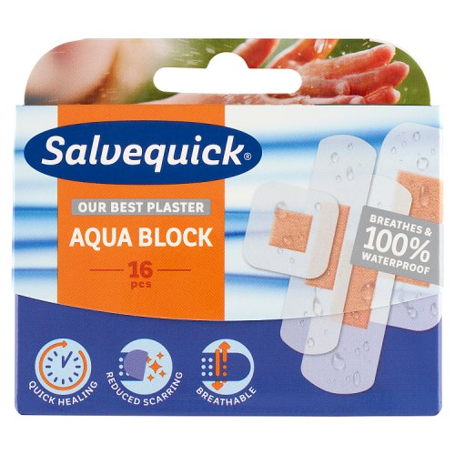 Salvequick AquaBlock sebtapasz 16 db - Kép 1