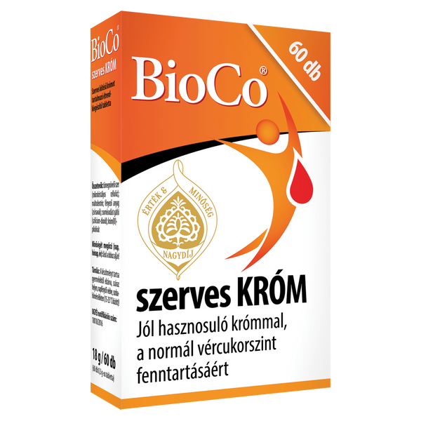 BioCo Szerves Króm tabletta 60 db - Kép 5
