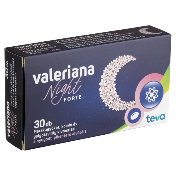 Valeriana Night Forte étrendkiegészítő kapszula 30 db - Kép 6
