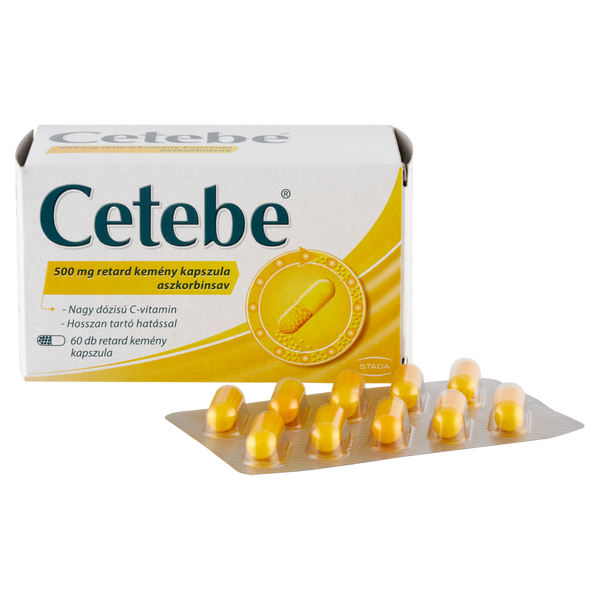 Cetebe 500 mg retard kemény kapszula 60 db - Kép 6