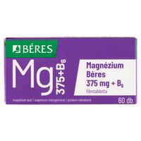 Béres Magnézium 375 mg + B6 filmtabletta 60 db - Kép