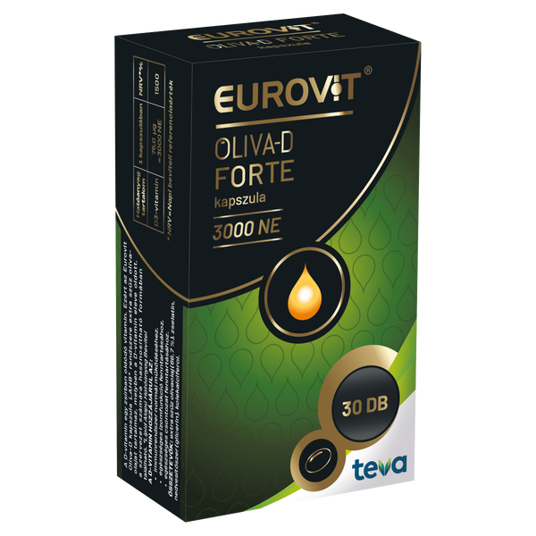 Eurovit Oliva-D Forte 3000NE kapszula 30 db - Kép 5