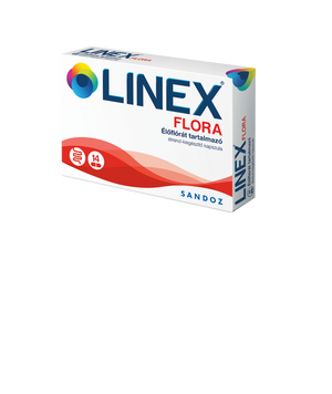 Linex Flora élőflórát tartalmazó étrend-kiegészítő kapszula 14 db kép