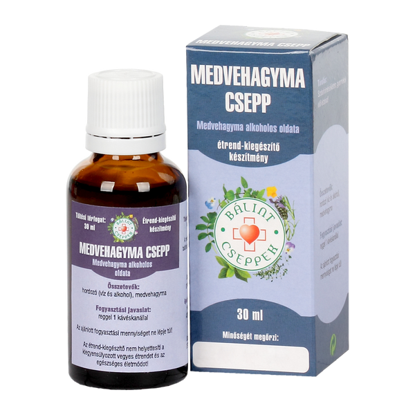 Bálint Cseppek medvehagyma csepp 30ml - Kép