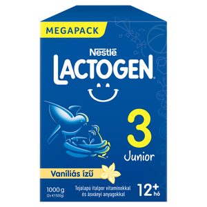 Lactogen Junior 3 tejalapú italpor 12+ vanília 1000g kép