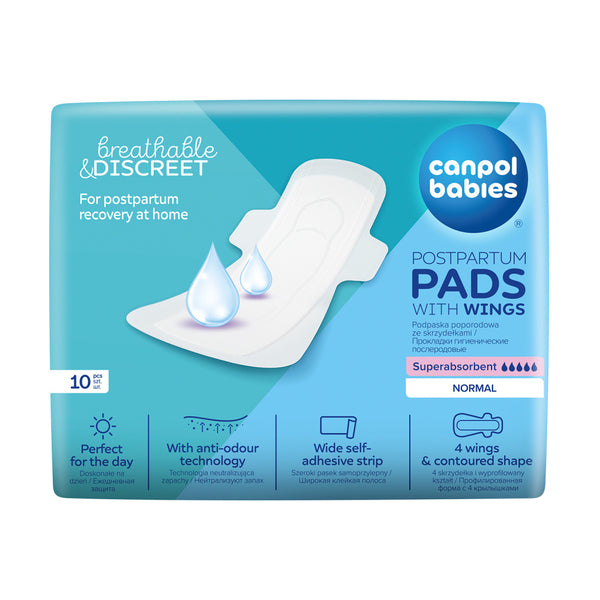 Canpol babies Szülés utáni szárnyas betét nappali 10 db - Kép 1