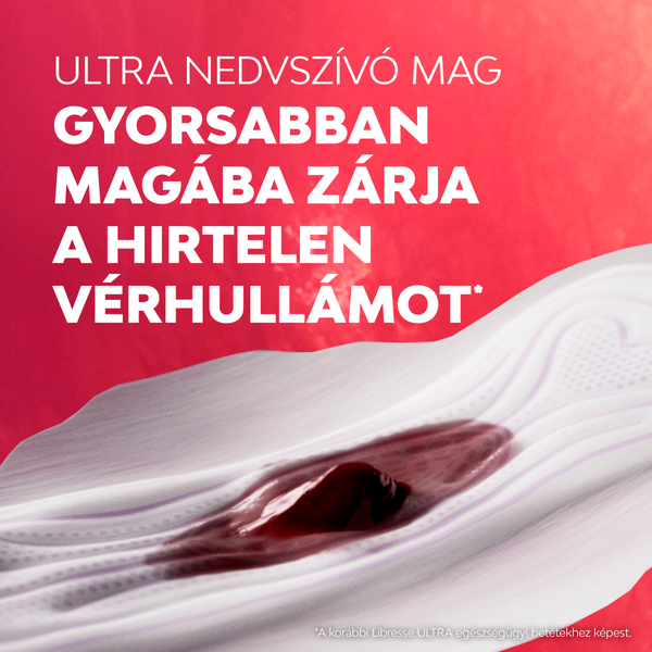 Libresse Ultra Long Wing tisztasági betét 16 db - Kép 2