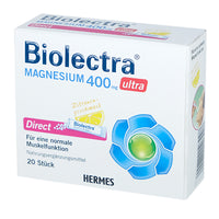 Biolectra Ultra Direct Mg granulátum Citrom 20 db - Kép