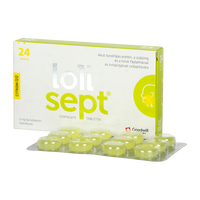 Lolisept 3 mg szopogató tabletta citrom ízű 24 db - Kép