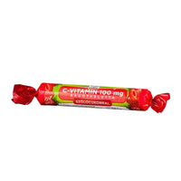 VitaPlus 1x1 Vitaday C-vitamin 100mg rágótabletta eper ízű 17 db - Kép