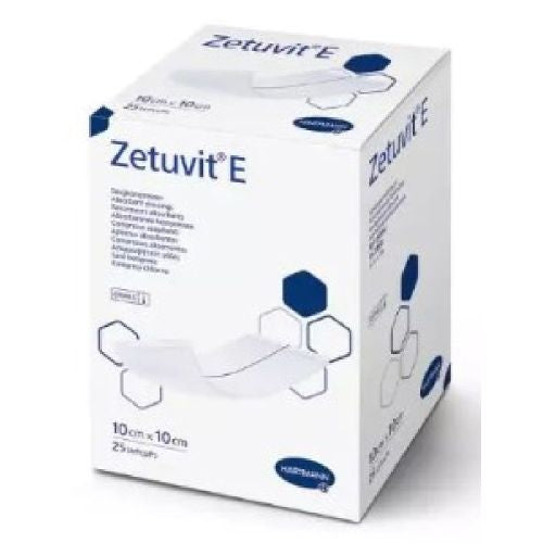 ZetuvitE nedvszívó sebpárna 10x10 cm 25x - Kép