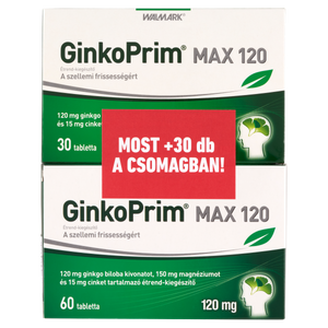 Walmark GinkoPrim Max 120 mg tabletta 60 db+30 db kép