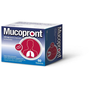 Mucopront 375 mg kemény kapszula 50 db kép
