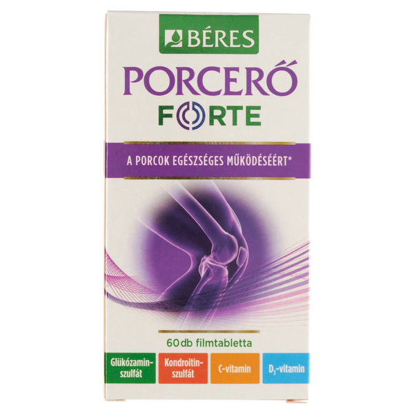Béres Porcerő Forte étrendkiegészítő filmtabletta 60 db - Kép 1