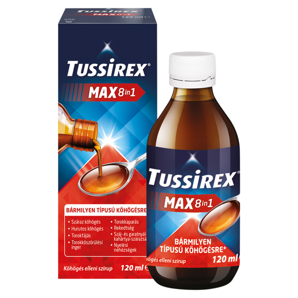 TussiRex Max 8in1 szirup 120ml - Kép
