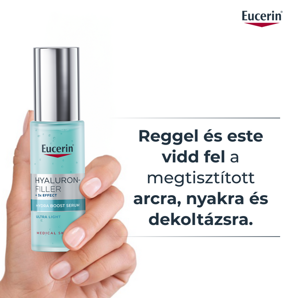 Eucerin Hyaluron-Filler hidratáló, ránctalanító arcápoló koncentrátum 30ml - Kép 2