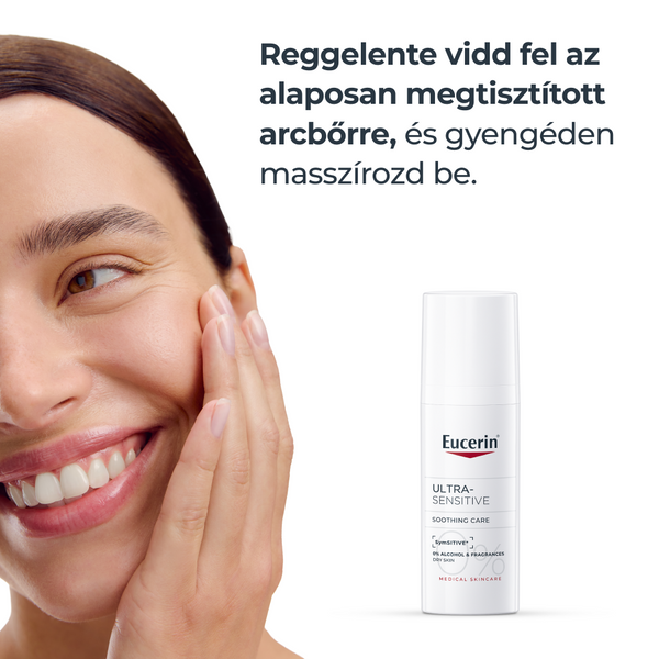 Eucerin UltraSensitive arcápoló száraz bőrre 50ml - Kép 3