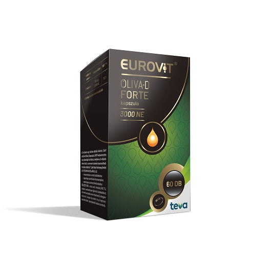 Eurovit Oliva-D Forte 3000NE kapszula 60 db - Kép 3