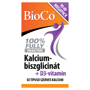 Bioco Kalcium-biszglicinát D3 filmtabletta 90 db kép