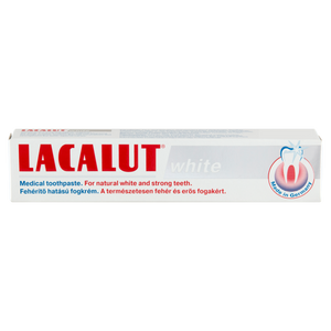 Lacalut White fehérítő hatású fogkrém 75ml kép