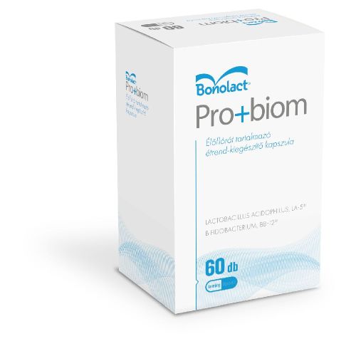 Bonolact Pro+Biom étrend-kiegészítő kapszula 60 db - Kép
