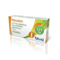 Mexalen 125 mg végbélkúp csecsemőknek 6 db - Kép