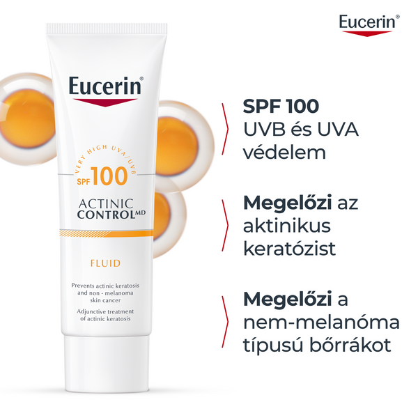 Eucerin Sun Actinic Control napozó fluid MD SPF100 80ml - Kép 4