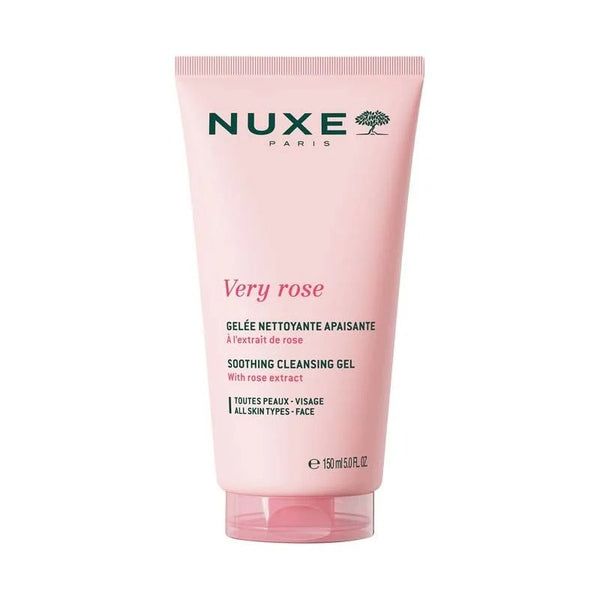 NUXE Very Rose bőrnyugtató arctisztító gél 150ml - Kép