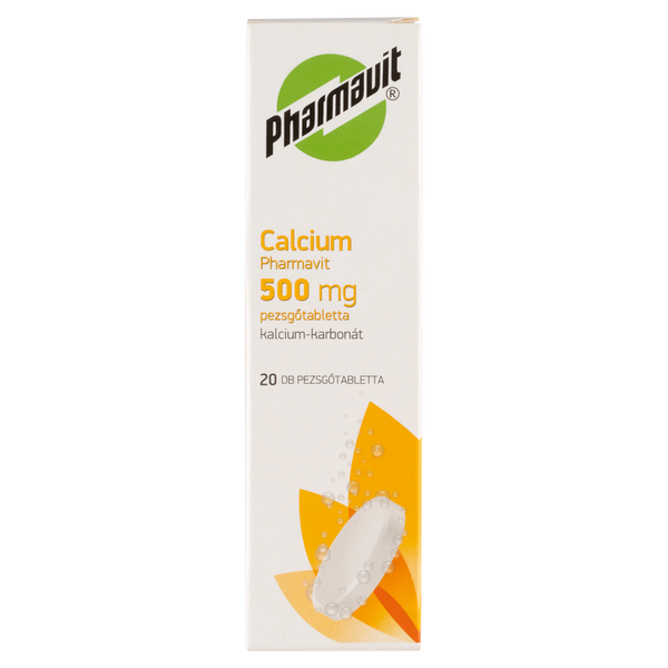 Calcium 500 mg Pharmavit pezsgőtabletta 20 db - Kép 7