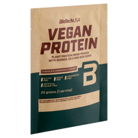 BioTechUSA Vegan Protein csokoládé-fahéj ízű 25g - Kép