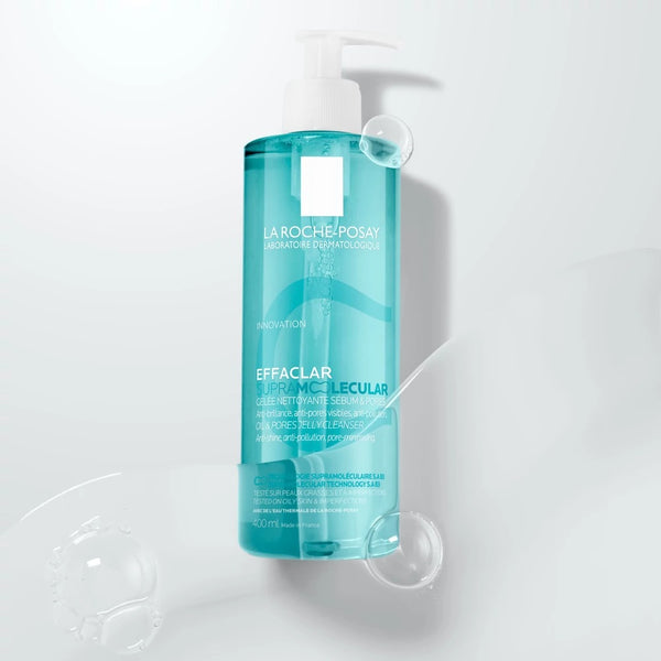 La Roche-Posay Effaclar Supramolecular mattító tisztító gél 400ml - Kép 2