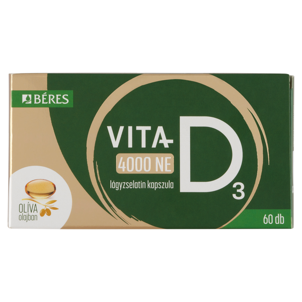 Béres Vita-D3 4000NE lágyzselatin kapszula 60 db - Kép 6