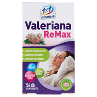 VitaPlus 1x1 Vitamin Valeriana ReMax filmtabletta 56 db - Kép