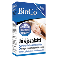 BioCo Jó éjszakát! étrend-kiegészítő tabletta 60 db - Kép