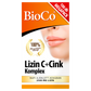 BioCo Lizin C + Cink Komplex étrend-kiegészítő tabletta 100 db - Kép 2