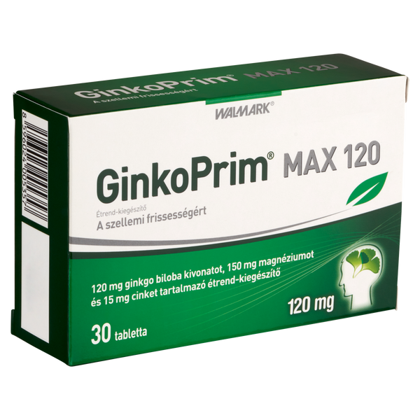 Walmark GinkoPrim Max 120 mg tabletta 30 db - Kép 5