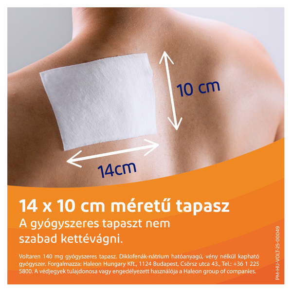 Voltaren 140mg gyógyszeres tapasz 5 db - Kép 3