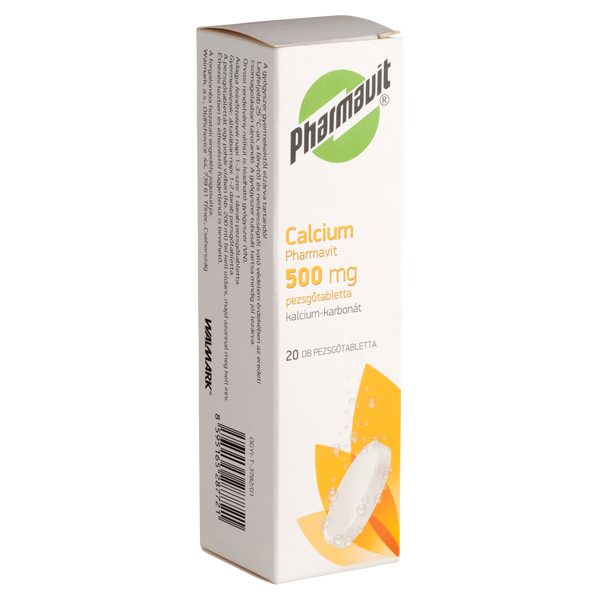 Calcium 500 mg Pharmavit pezsgőtabletta 20 db - Kép 5