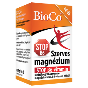 BioCo Szerves Magnézium Stop B6-vitamin tabletta 60 db kép