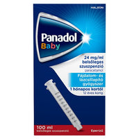 Panadol Baby 24 mg/ml belsőleges szuszpenzió 100ml - Kép