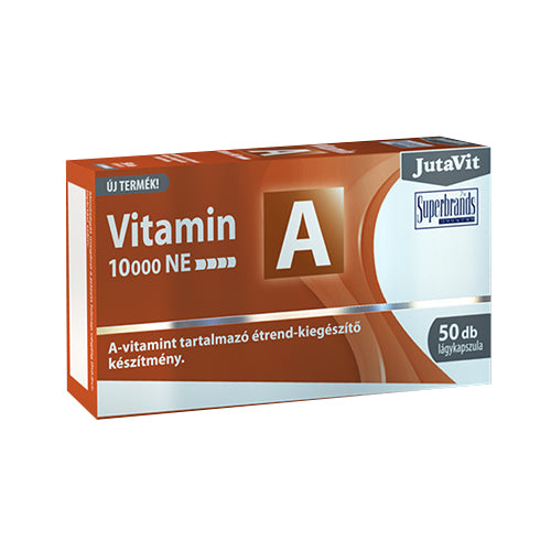 JutaVit A-vitamin 10000NE lágy kapszula 50 db - Kép
