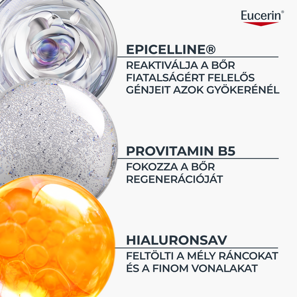 Eucerin Hyaluron-Filler + Longevity Epigenetic Nappali arcápoló SPF30 50ml - Kép 9