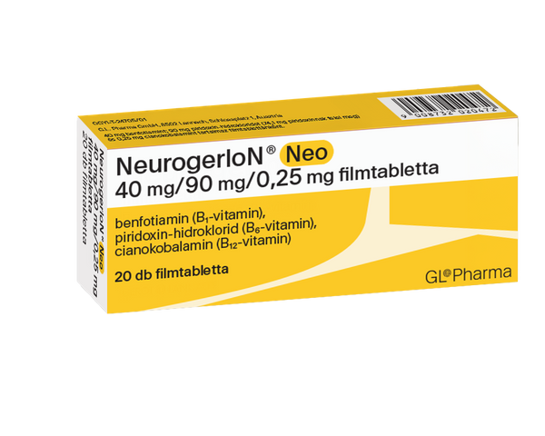 Neurogerlon Neo 40 mg/90 mg/0,25 mg filmtabletta 20 db - Kép